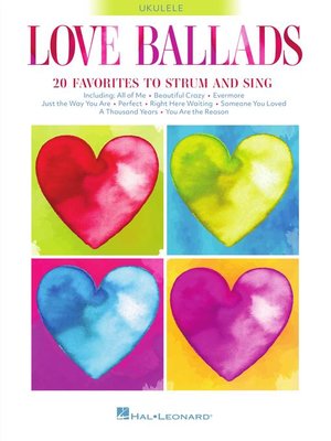 cover image of Love Ballads--Ukulele Songbook